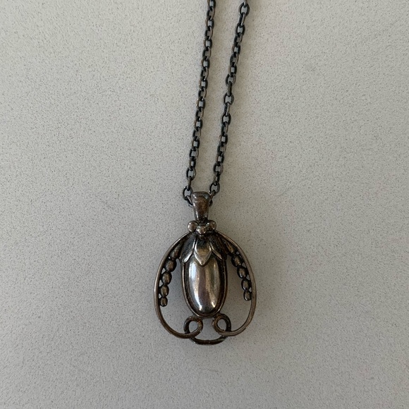 Georg Jensen Sterling Silver Annual Pendant 1990 - Picture 2 of 5